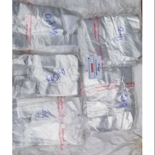 1kg túi nilon hàng loại 1 không mùi, túi 2 quai, túi nilon hàng zin1 không mùi.0.5 kg đến 3kg