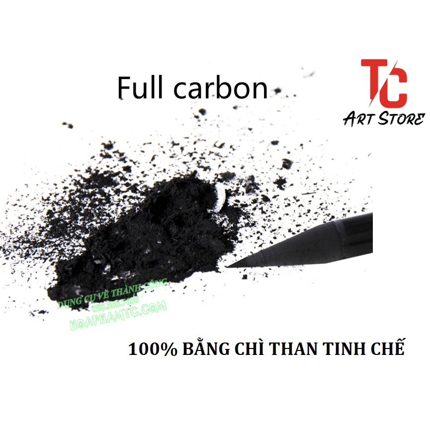 Bộ 12 Cây chì Than Cao cấp (Độ cứng: Trung Tính) CHINJOO E020