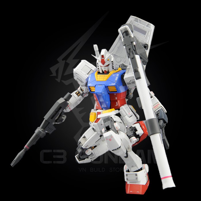 MÔ HÌNH LẮP RÁP GUNDAM MG 1/100 RX-78-2 GUNDAM VER 3.0 BANDAI GUNDAM UC GUNPLA TỪ NHẬT BẢN