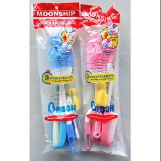 Bộ cọ bình sữa Moonship 4 chi tiết