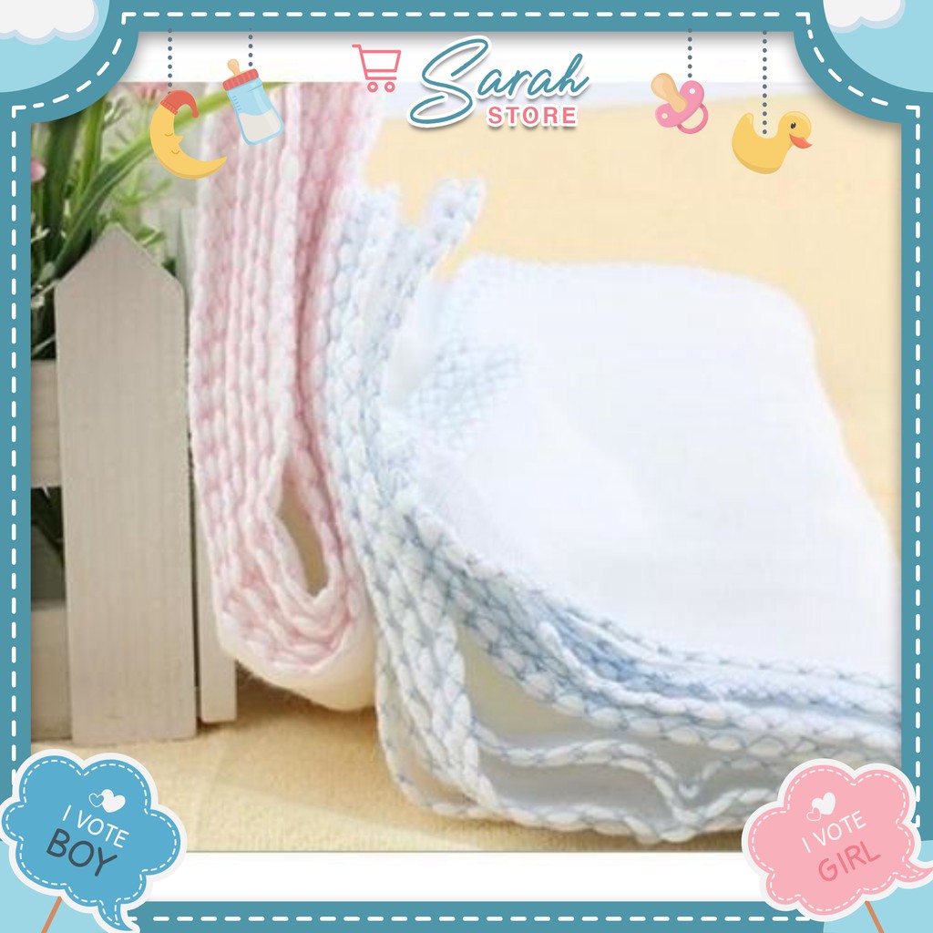 Sét 10 khăn xô sữa trơn xuất Nhật ( 1 túi 10 chiếc)