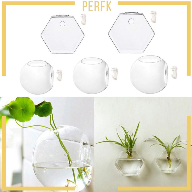 Chậu Kính Trồng Cây Treo Tường Kích Thước 4 ''