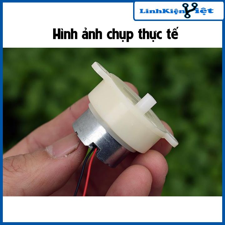 Động cơ giảm tốc JS30 điện áp 6-12VDC tốc độ 8-16.5 Vòng/phút