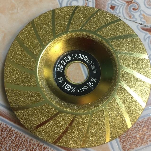 Đá mài kính vàng D110