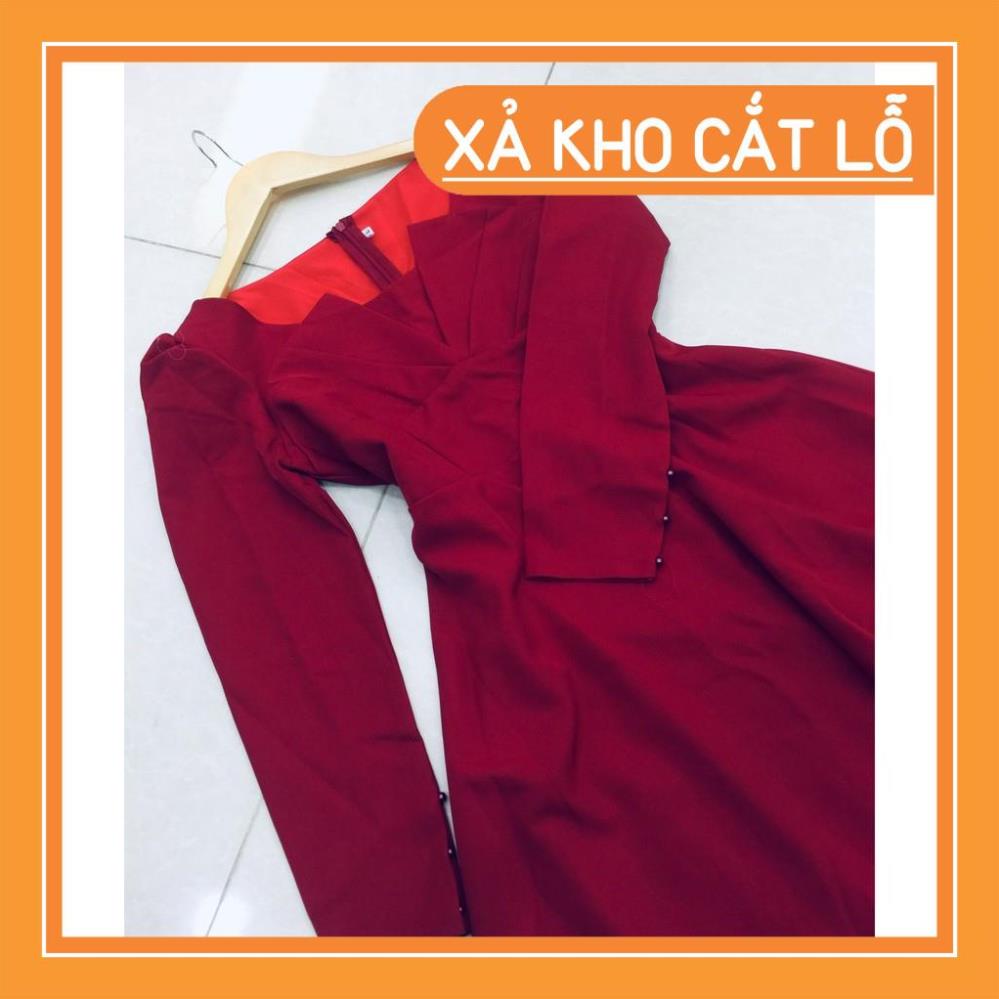 [Quần Áo Hot] Đầm dự tiệc trắng tinh khôi tay dài cực sang July Dress | BigBuy360 - bigbuy360.vn