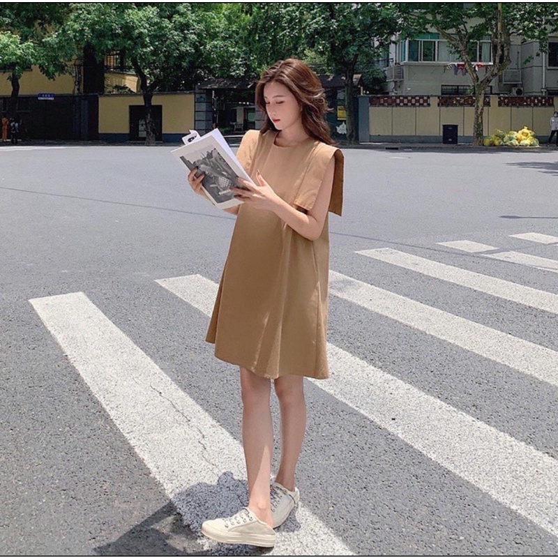 Váy tay cánh dơi ( ảnh thật Shop chụp )