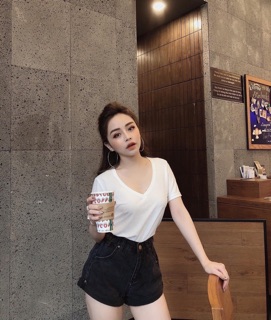 Áo phông giấy cổ Tim