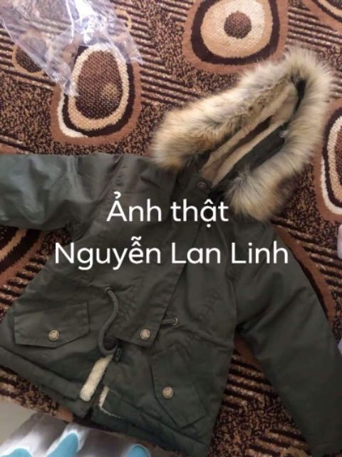 ÁO KHOÁC PARKA CHO BÉ ( ảnh thật)