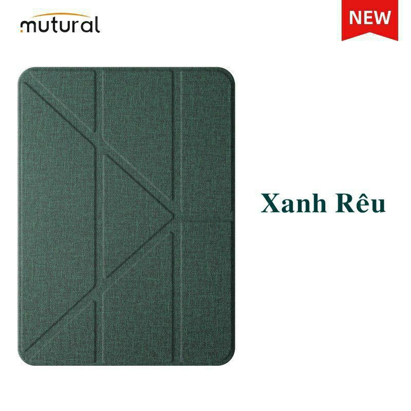 Bao da ipad Air 4 (2020)/10.9"Hiệu Mutural chính hãng có khe để bút. | BigBuy360 - bigbuy360.vn