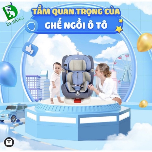 Ghế ô tô, ghế ngồi ô tô cho bé