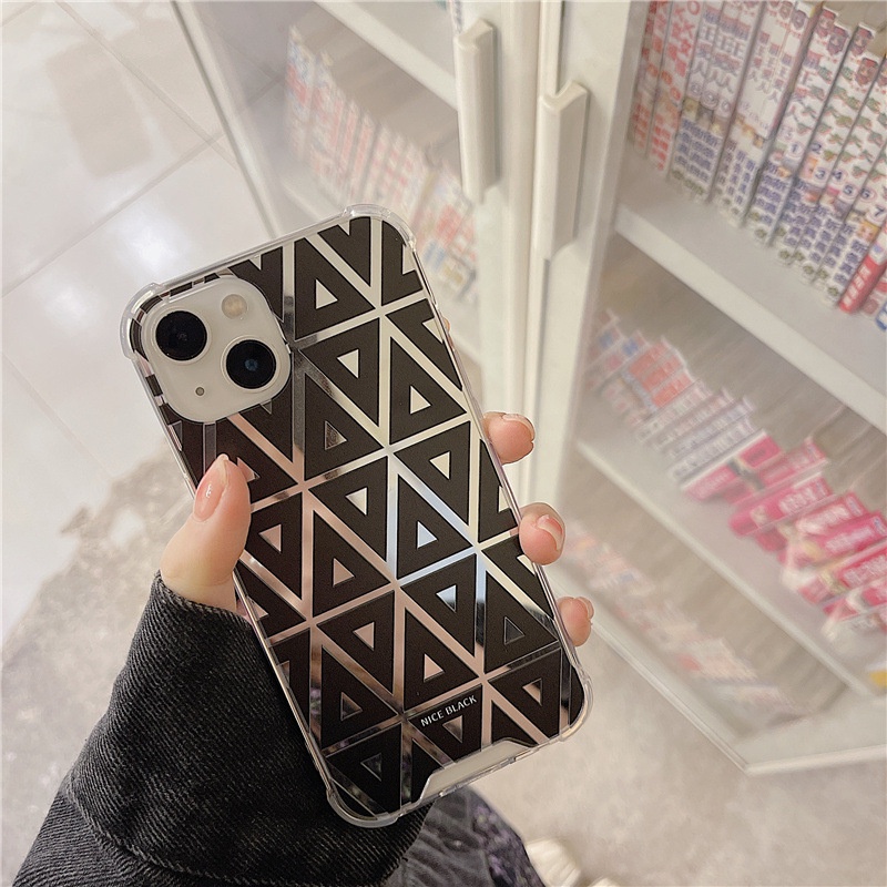 Ốp Điện Thoại Tráng Gương Cho iPhone11/12Pro 6/6splus/7/7plus/8/8plus/x/xr/xs/11/12/13/pro/max/plus/promax