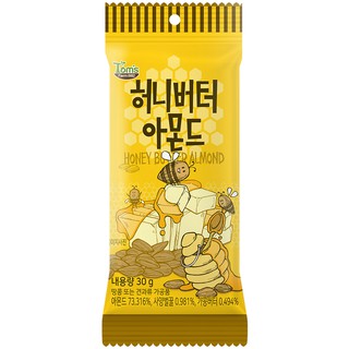 Hạt Hạnh Nhân Tom's Farm Tẩm Bơ Mật Ong 30G