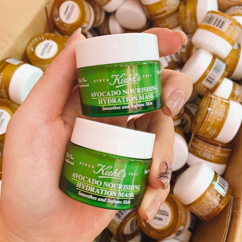 [Mini size 10g] Mặt Nạ Bơ Kiehl's Avocado Hydration Mask 10G
