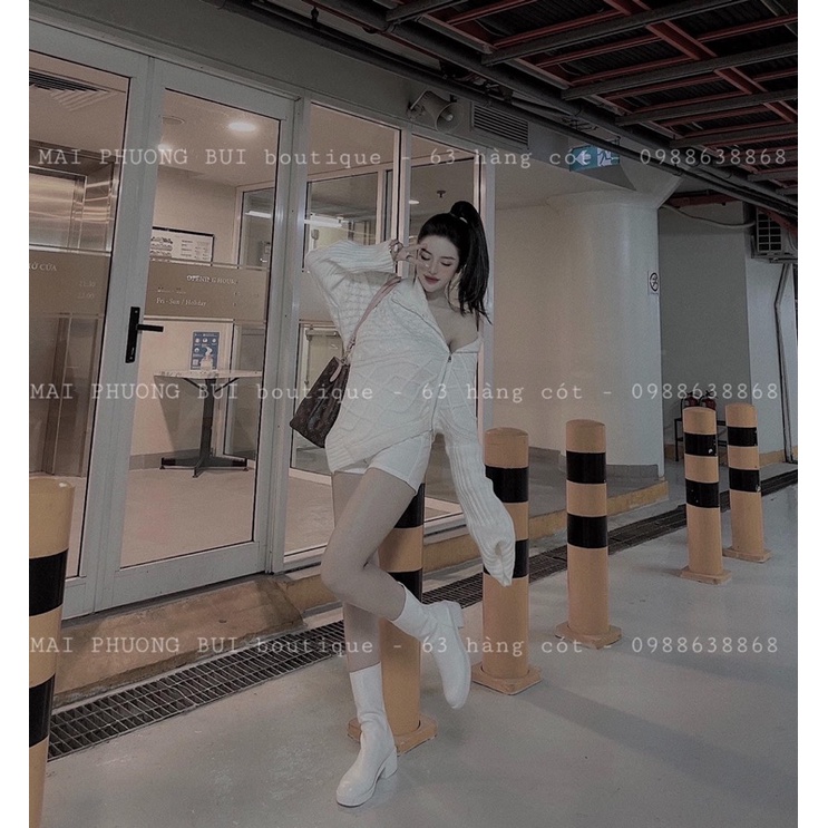 Boot da guidi trơn mai phương bùi