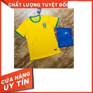 ( thun thái) bộ quần áo bóng đá Brazil