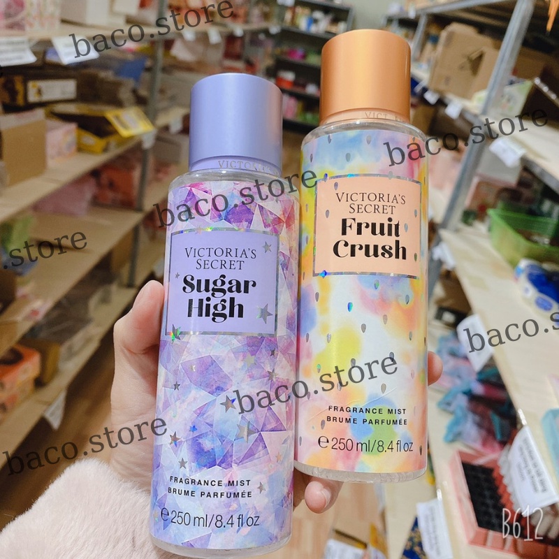 body mist Xịt Thơm Toàn thân Victoria's Secret Body Mist 236ml Siêu Thơm Cá Tính, Năng Động