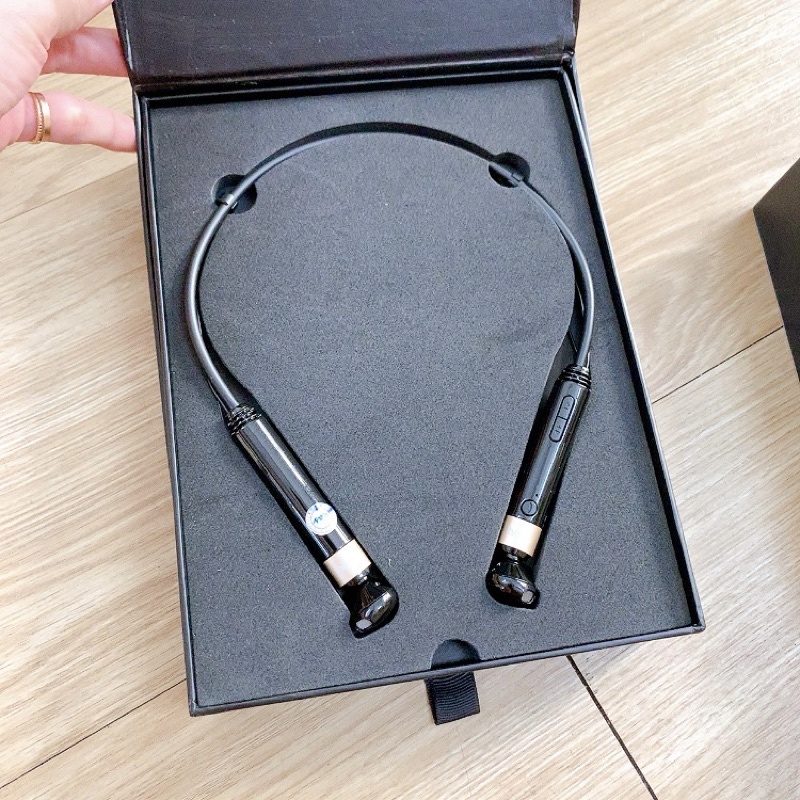 Chính hãng nguyên hộp-Tai nghe bluetooth thể thao Hoco ES6 màu đen bảo hành 1 tháng