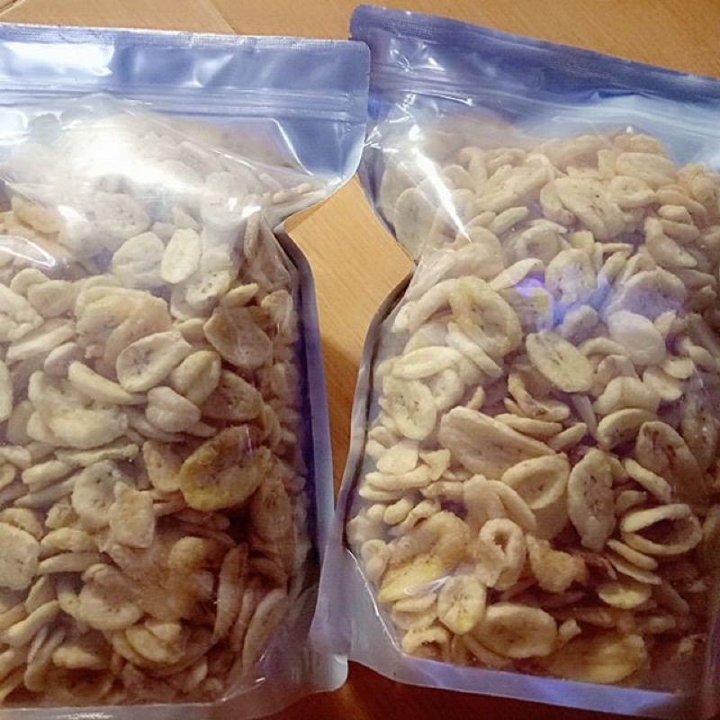 1kg chuối sấy vỡ miếng to như chuối nguyên