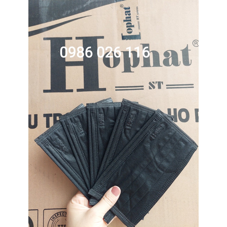 Khẩu Trang Y Tế Hồ Phát 4 lớp - Kháng Khuẩn, Chống Bụi, An Toàn Sức Khỏe