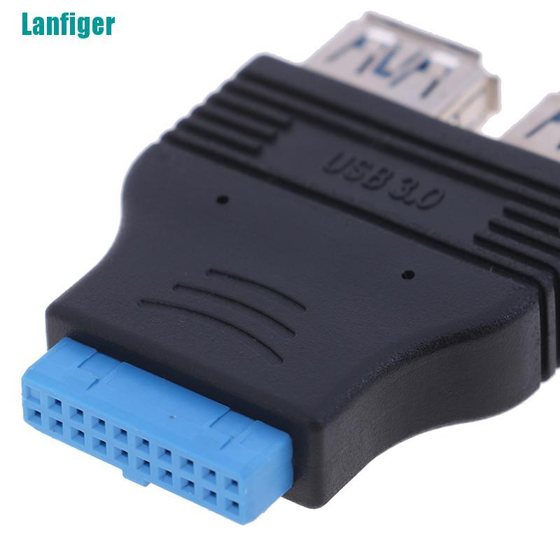 Bo Mạch Chủ 2 Cổng USB 3.0 female Sang 20 pin female