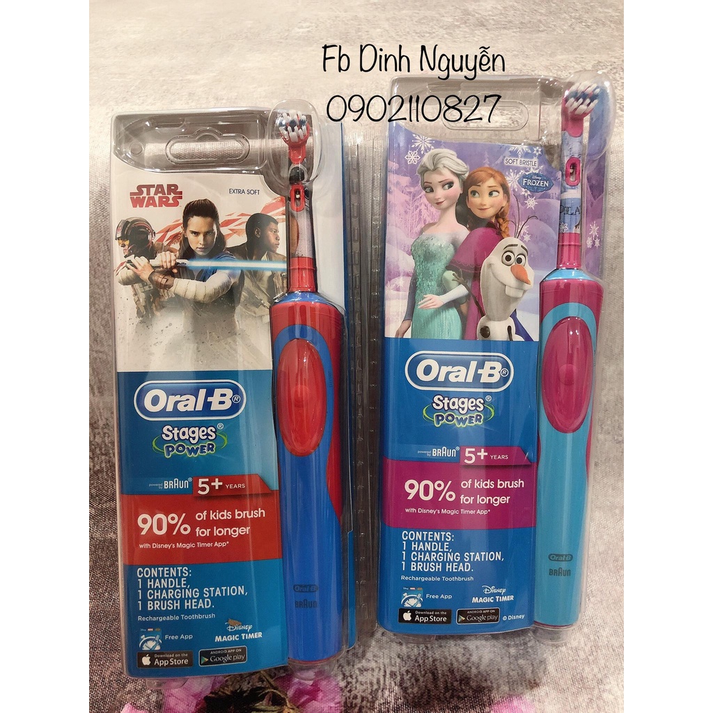 Oral b bàn chải trẻ em