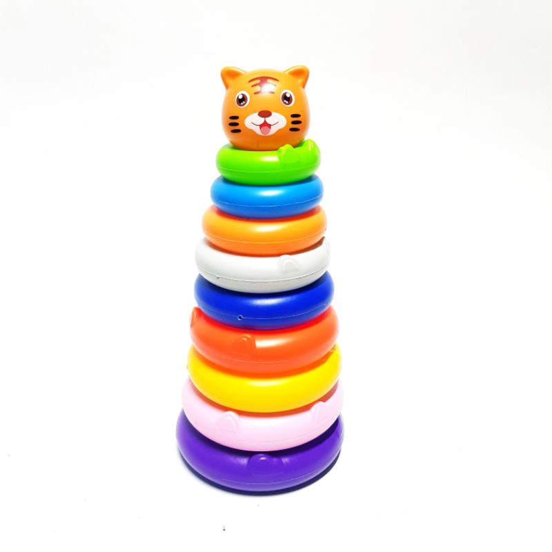 Đồ chơi tháp vòng hổ dễ thương HJ-066