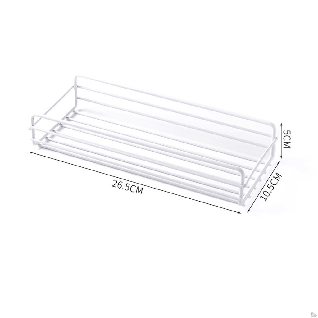Bộ sản phẩm Kệ góc nhà tắm-Kệ đựng gia vị Chi An-Bản nâng cấp 2 màu Đen-Trắng kèm hướng dẫn dán tường siêu dính .