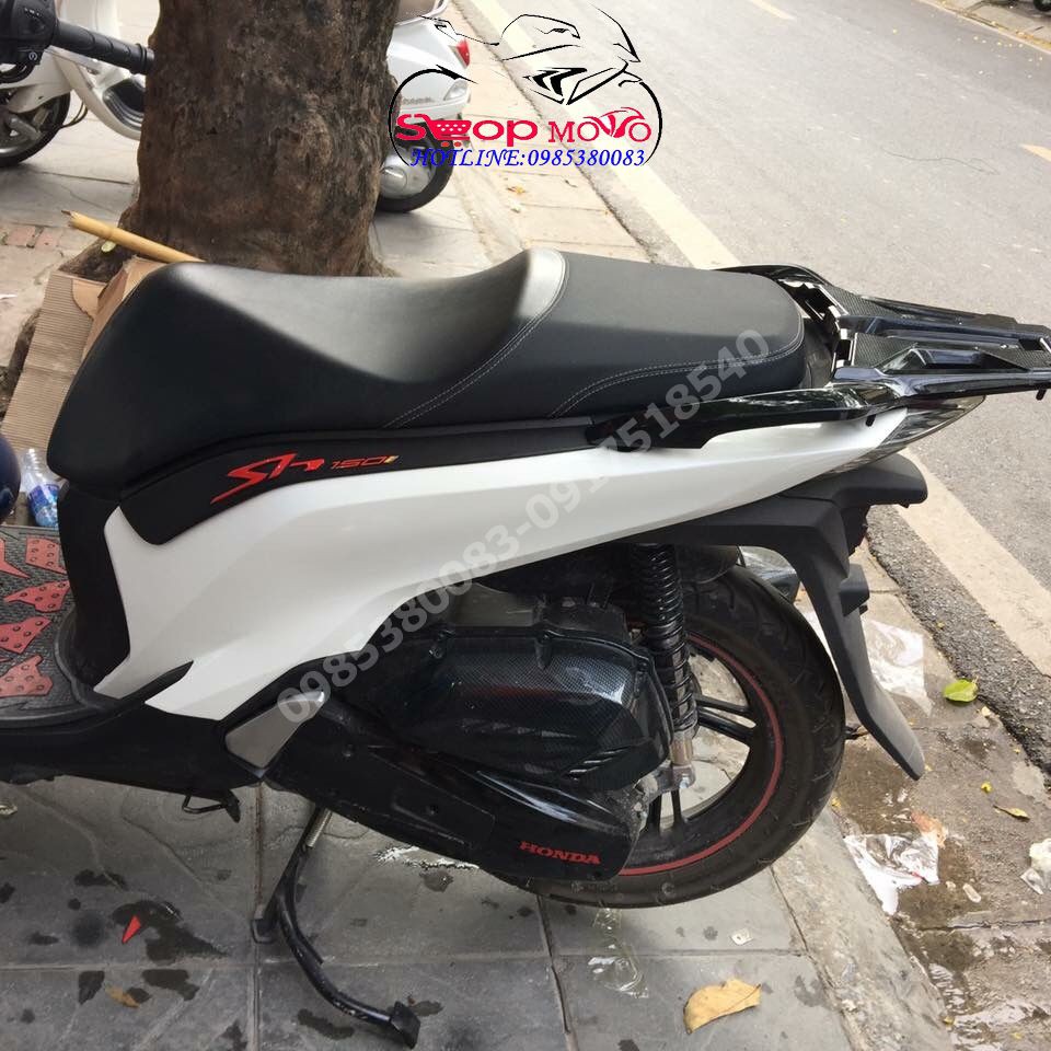 NẸP SƯỜN, NẸP HÔNG CHO  SH VN 2017-2019 150i 125i- MOTOR ART ( LƯU Ý MẶT SAU KEO 3M)