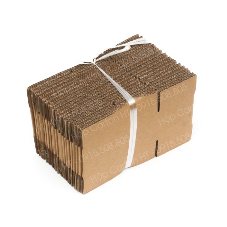18x10x8 Combo 120 hộp carton, thùng giấy cod gói hàng, hộp bìa carton đóng hàng giá rẻ