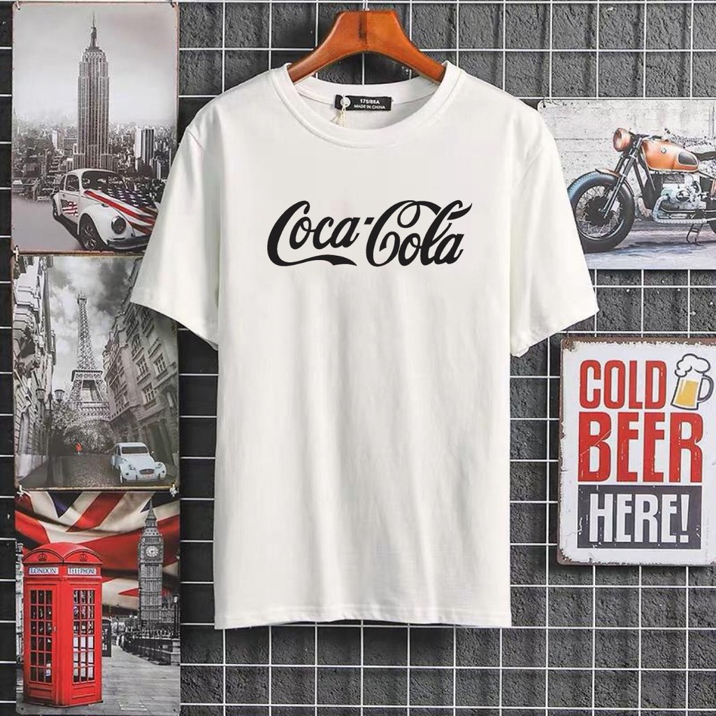 Coca-Cola Áo Thun In Hình Coca-Cola Độc Đáo