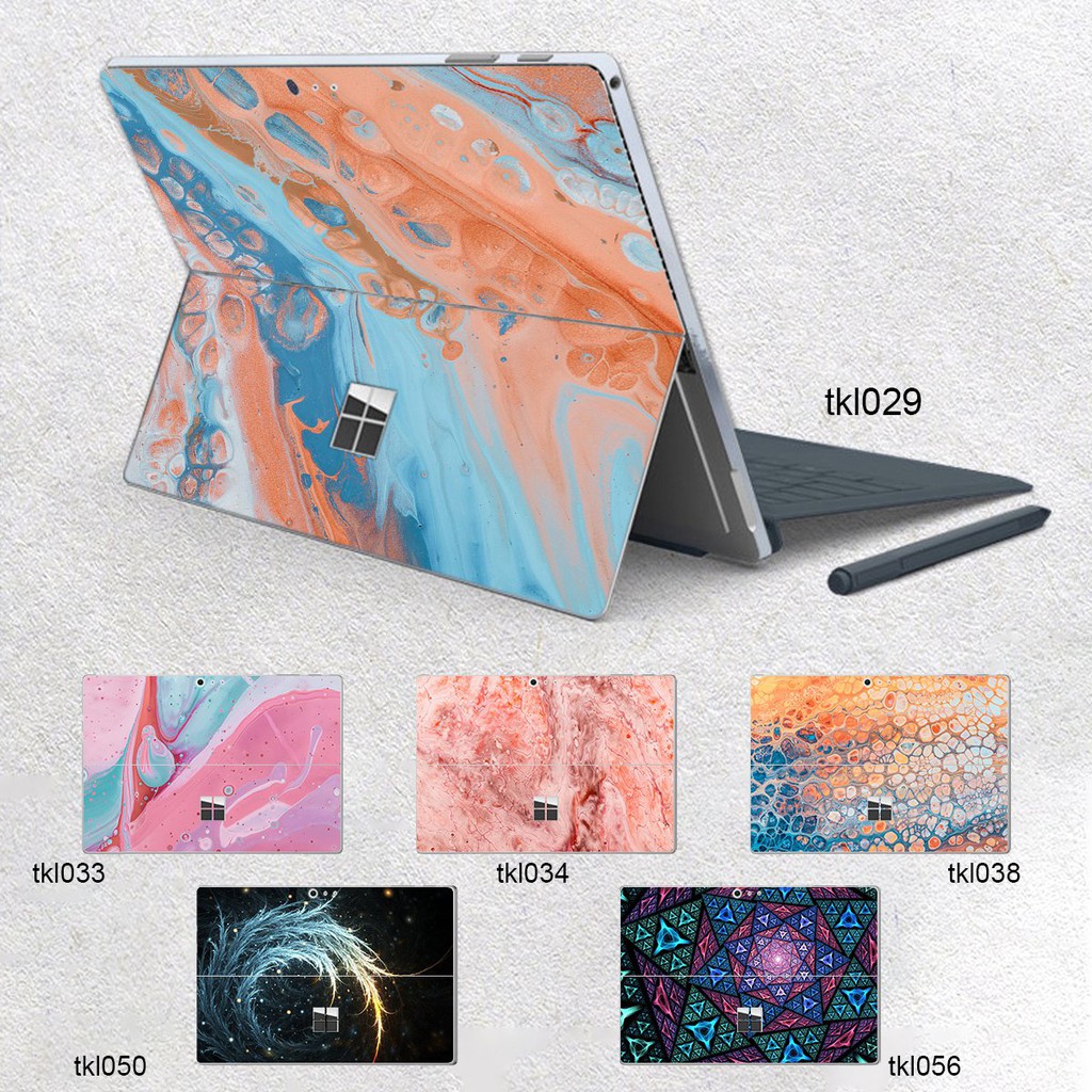 Skin dán hình thiết kế x06 cho Surface Go, Pro 2, Pro 3, Pro 4, Pro 5, Pro 6, Pro 7, Pro X