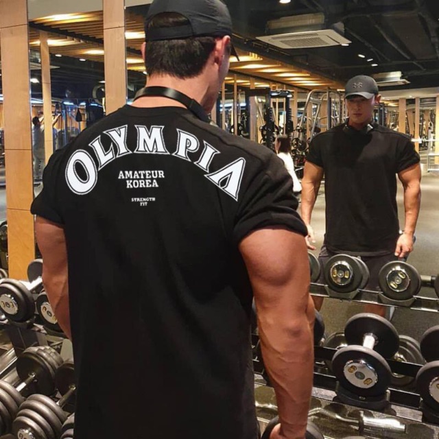 ÁO THỂ THAO NAM TẬP GYM ĐI CHƠI OLYMPIA HÀNG NHẬP QUẢNG CHÂU