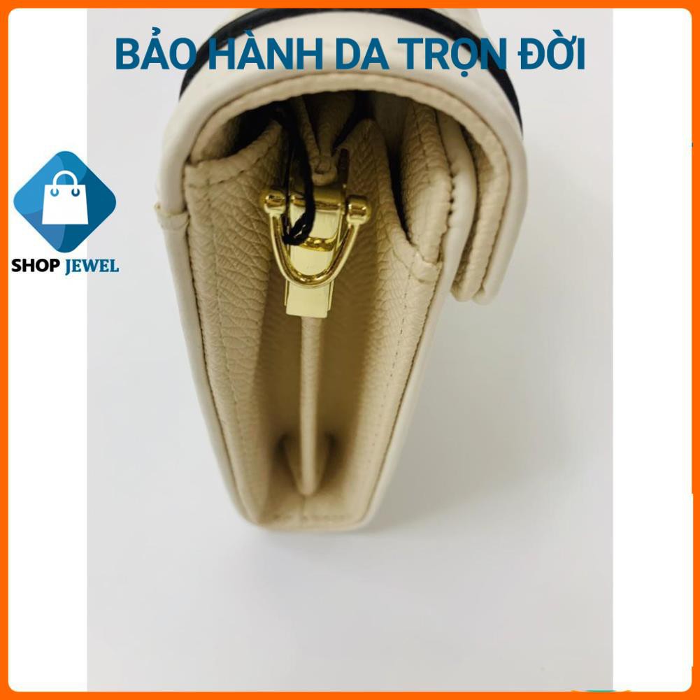 Ví Cầm Tay Nữ, Bóp Nữ Cầm Tay Thanh Lịch 3 Ngăn Phù Hợp Với Quý Cô, Quý Bà - Shop Jewel