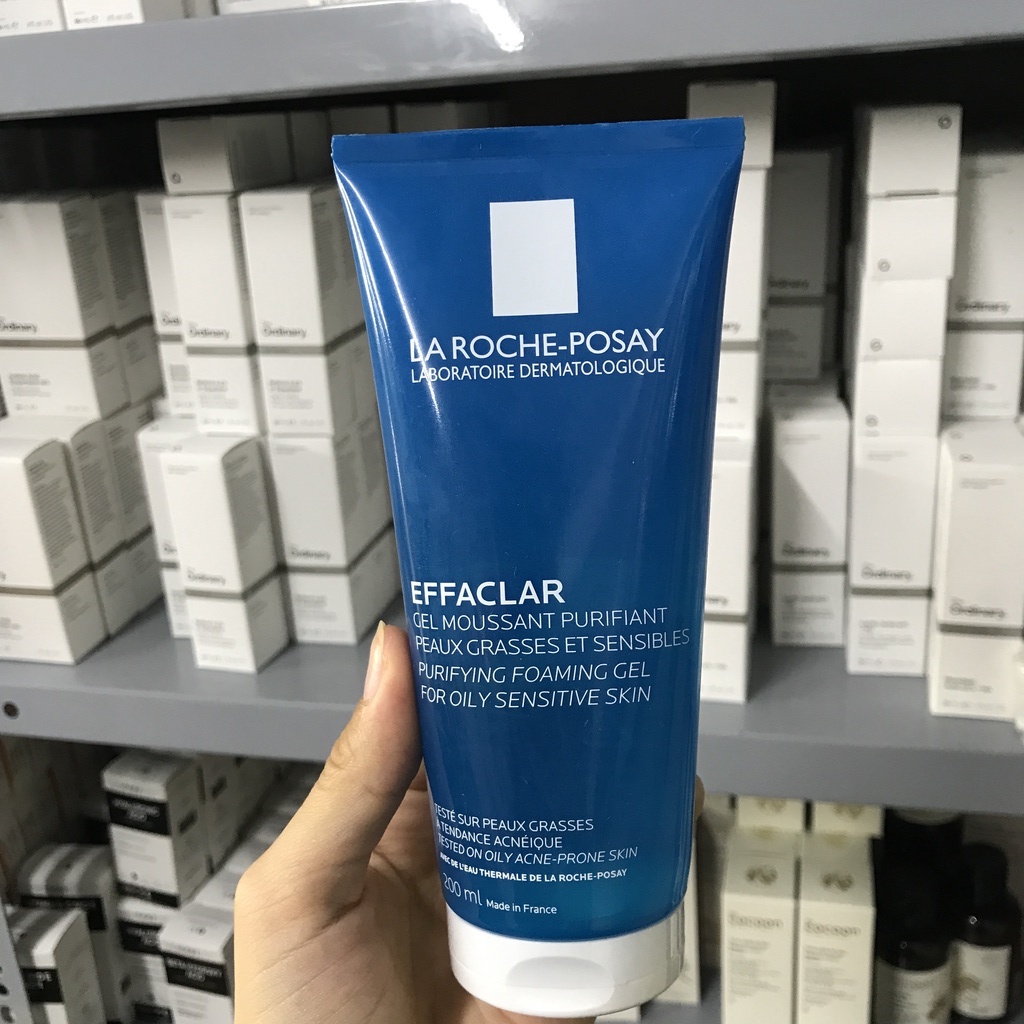 Sữa Rửa Mặt LA ROCHE POSAY Effaclar Purifying Foaming Gel cho da dầu, nhạy cảm
