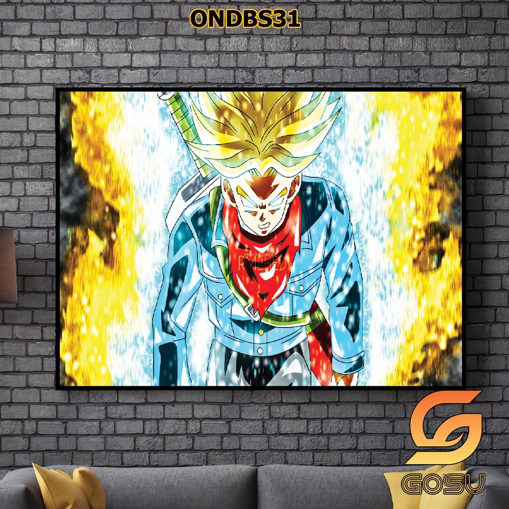 Tranh tráng gương 3d dragonball