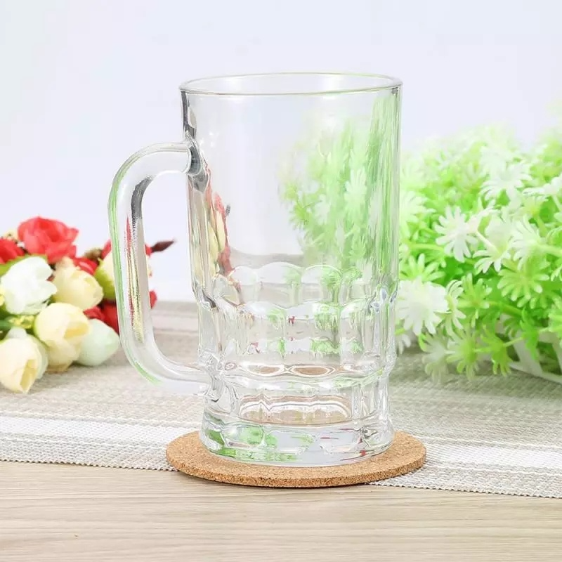 Miếng lót ly bằng gỗ hình tròn cách nhiệt chống trượt tiện lợi