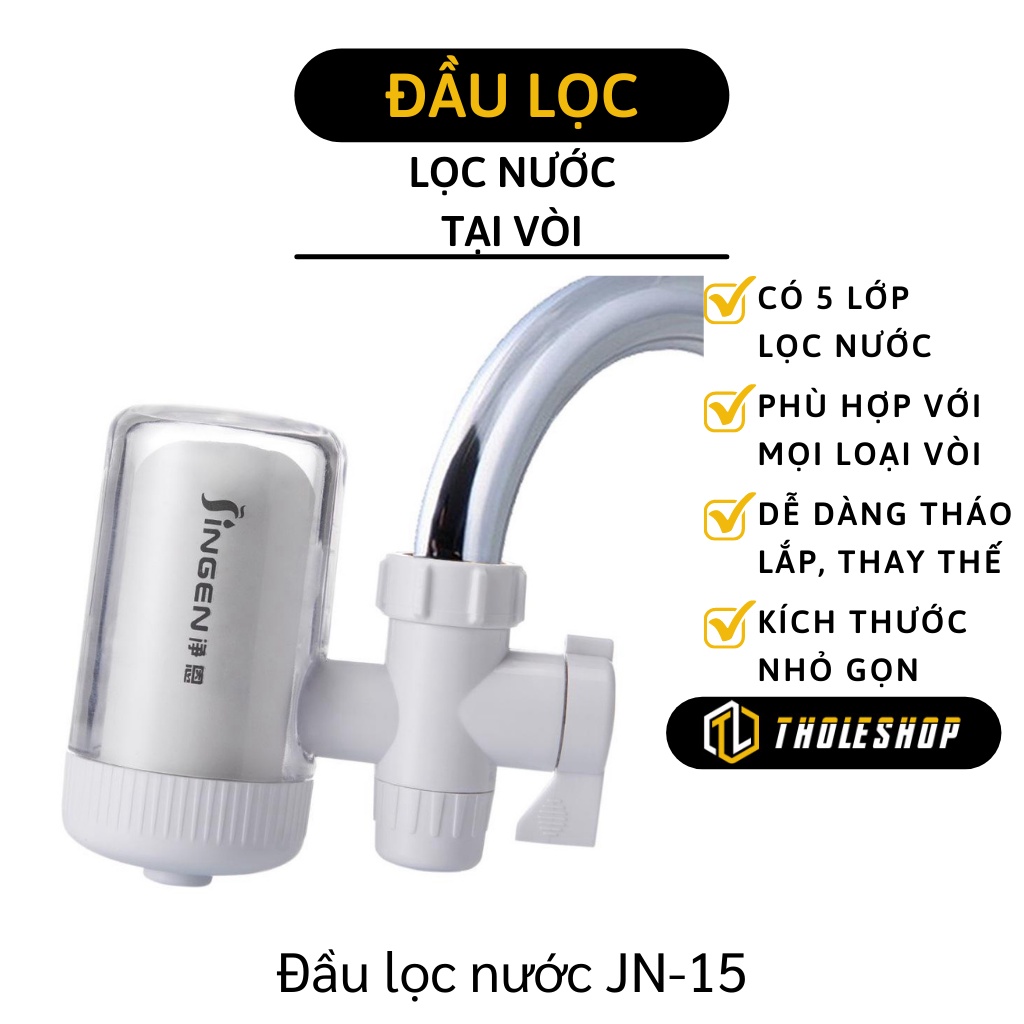 Vòi Lọc Nước - Đầu Lọc Nước Trực Tiếp Tại Vòi Jn-15, Đảm Bảo Nguồn Nước Sạch 7043