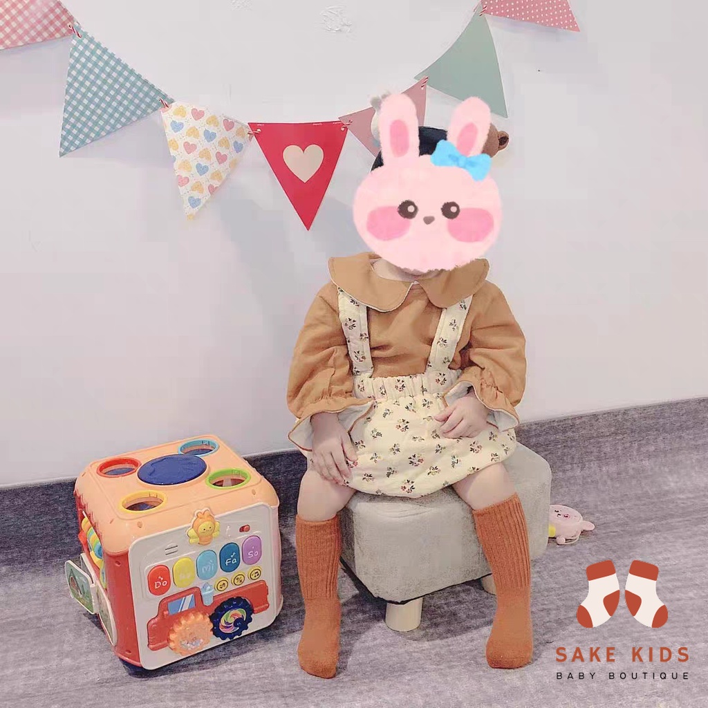 Tất len tăm bé trai bé gái - Vớ cao cổ cotton mềm mại gân trơn chống trượt nhiều màu cho bé từ 0-5 tuổi mới nhất TL08