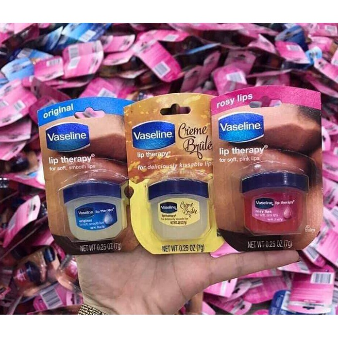 Sáp Dưỡng Môi Hồng Xinh Vaseline 7g Lip Therapy Rosy Lip