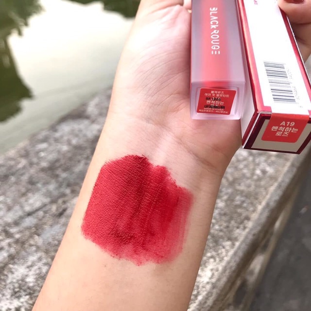 Son Black Rouge Màu A19 Đỏ hồng tươi Tough Rose