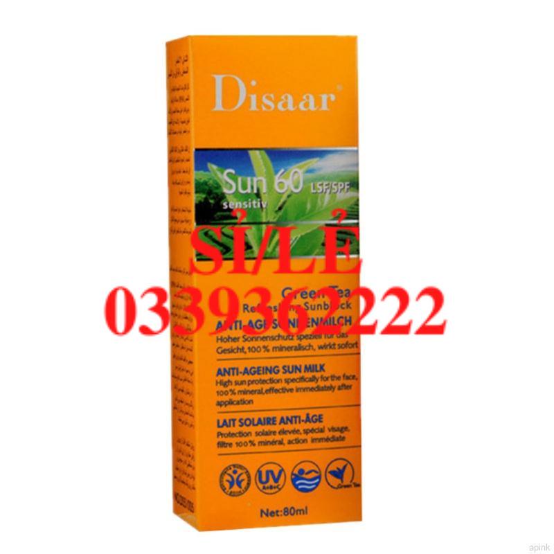 [Hàng mới về] Kem chống nắng SPF 60/ 90+ dưỡng ẩm 80ml dành cho da mặt và cơ thể  HAIANHSHOP