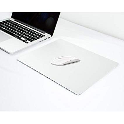 Miếng Lót Chuột Máy Tính Bằng Nhôm Chống Thấm Nước Thanh Lịch Cho Macbook Laptop Pc