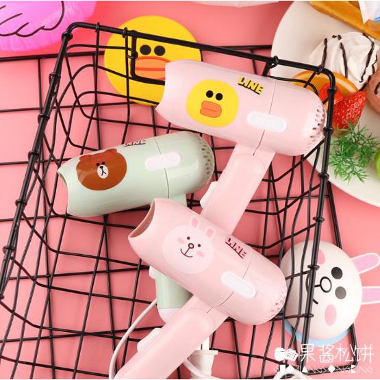 SẤY CỰC NHANH - MÁY SẤY TÓC DU LỊCH MINI GẤP GỌN HÌNH GẤU THỎ MÈO KITTY DOREMON SIÊU XINH- MÁY SẤY TÓC, MÁY TẠO KIỂU TÓC