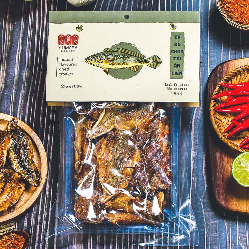 Cá đù cháy tỏi ăn liền L'angfarm Yumsea Món ăn liền, không cần chế biến. | BigBuy360 - bigbuy360.vn