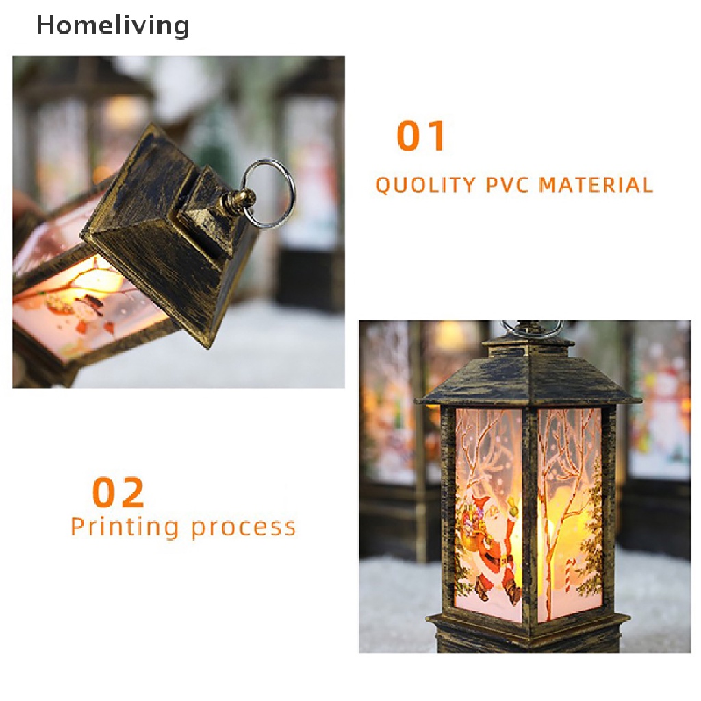 Đèn LED Hình Ông Già Noel Trang Trí Giáng Sinh
