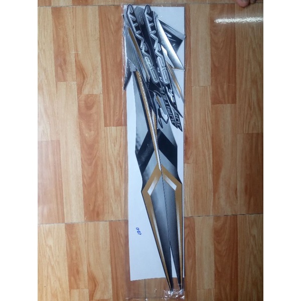 Bộ tem đề can xe Jupiter gravitan màu vàng đen