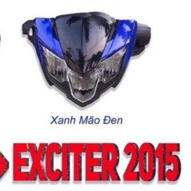 Đầu đèn exciter 2019 gắn lên  exciter 2016 .Chính hãng Motorart full bộ lên xe