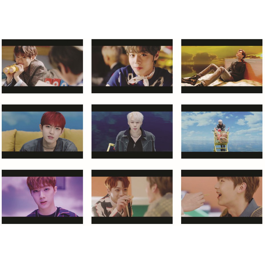 Lomo card 63 ảnh WANNA ONE - MV SPRING BREEZE