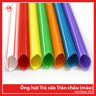 Ống hút Trà sữa Trân châu - (1 Gói)