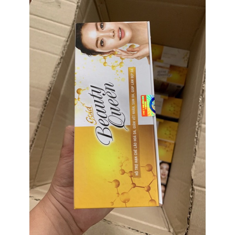 VIÊN UỐNG NỘI TIẾT | TĂNG VÒNG 1 | ĐẸP DA | COLAGEN GOLD BEAUTY QUEEN